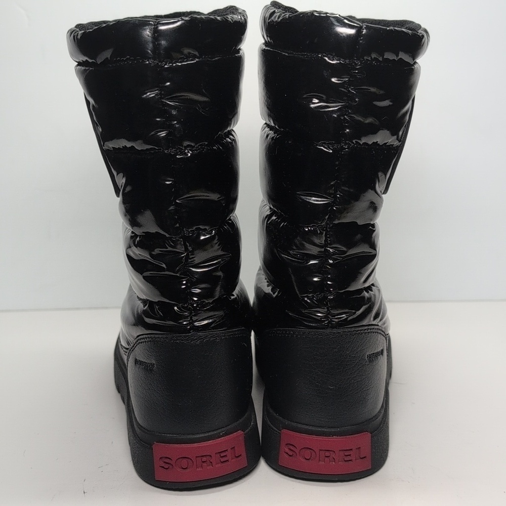 Sorel Joan of Arctic Next Lite glossy puffy boots womans size 6 EU 37 - Picture 4 of 15